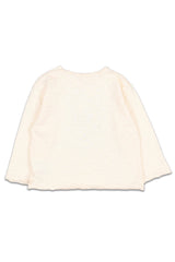 T-Shirt ML bébé pour idée cadeaux de naissance original - Buho - Tee-Shirt Manches Longues Lapin à Lunettes en coton bio - Photo 4